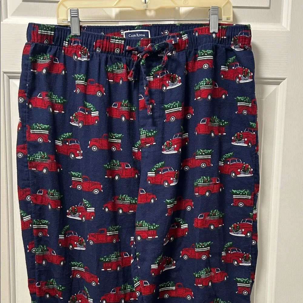 Club Room Christmas Trucks/Trees Pajama Pants Size XL - Picture 3 of 16